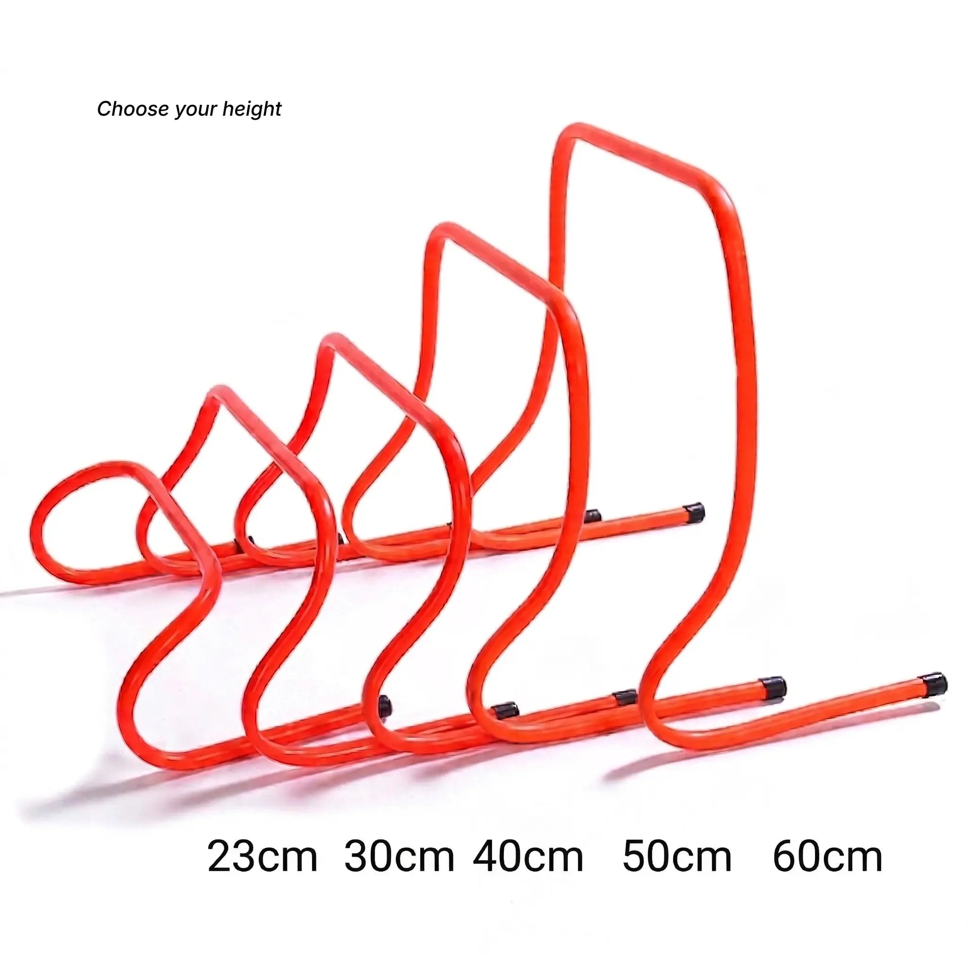 Agility hurdles in 23cm 30cm 40cm 50cm and 60cm height options
