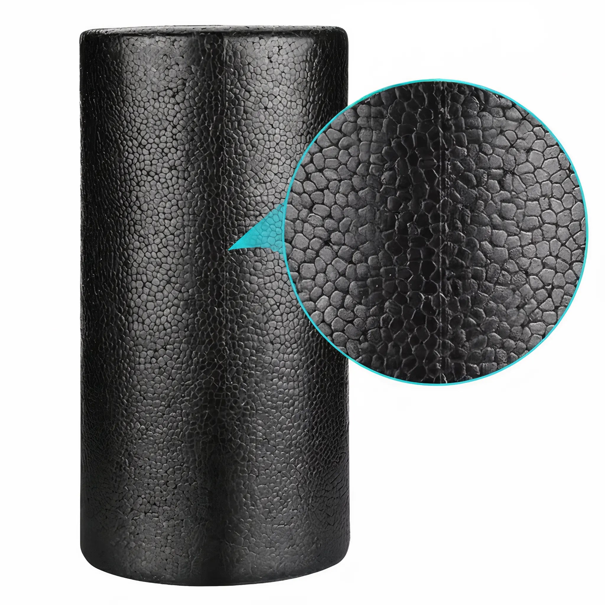 Close-up detail of the high-density EPP foam roller texture.