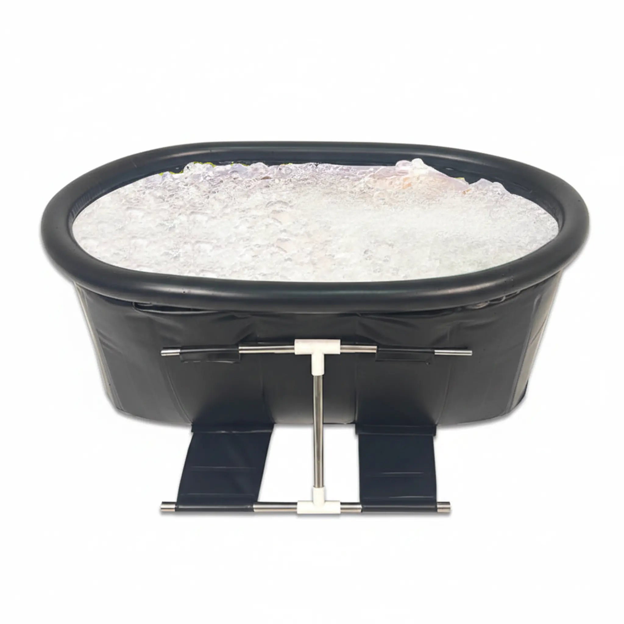 Extended 120cm lay-back design of Long Pod Ice Bath
