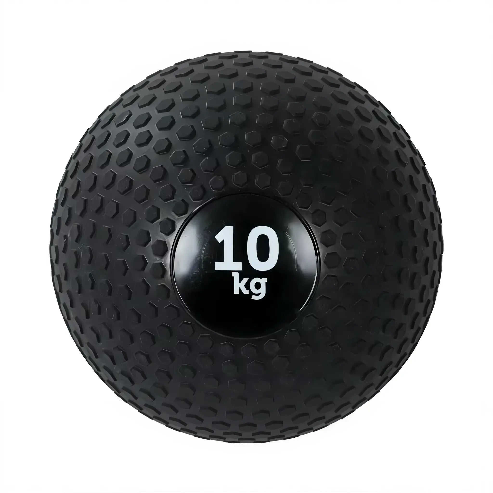 Black tyre tread slam ball for strength and power training