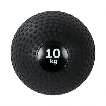 Black tyre tread slam ball for strength and power training