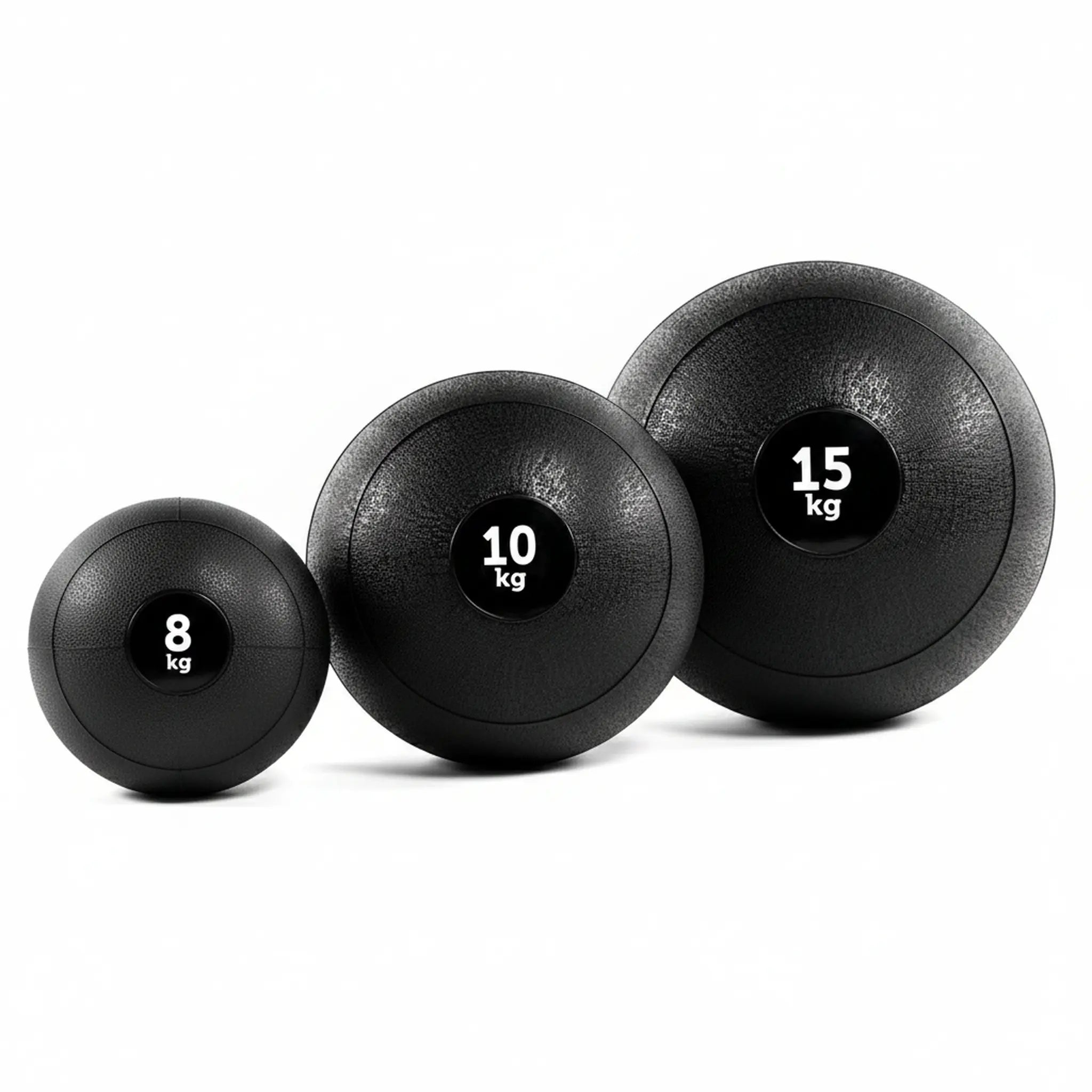 Slam ball available in multiple weight options for progressive strength training
