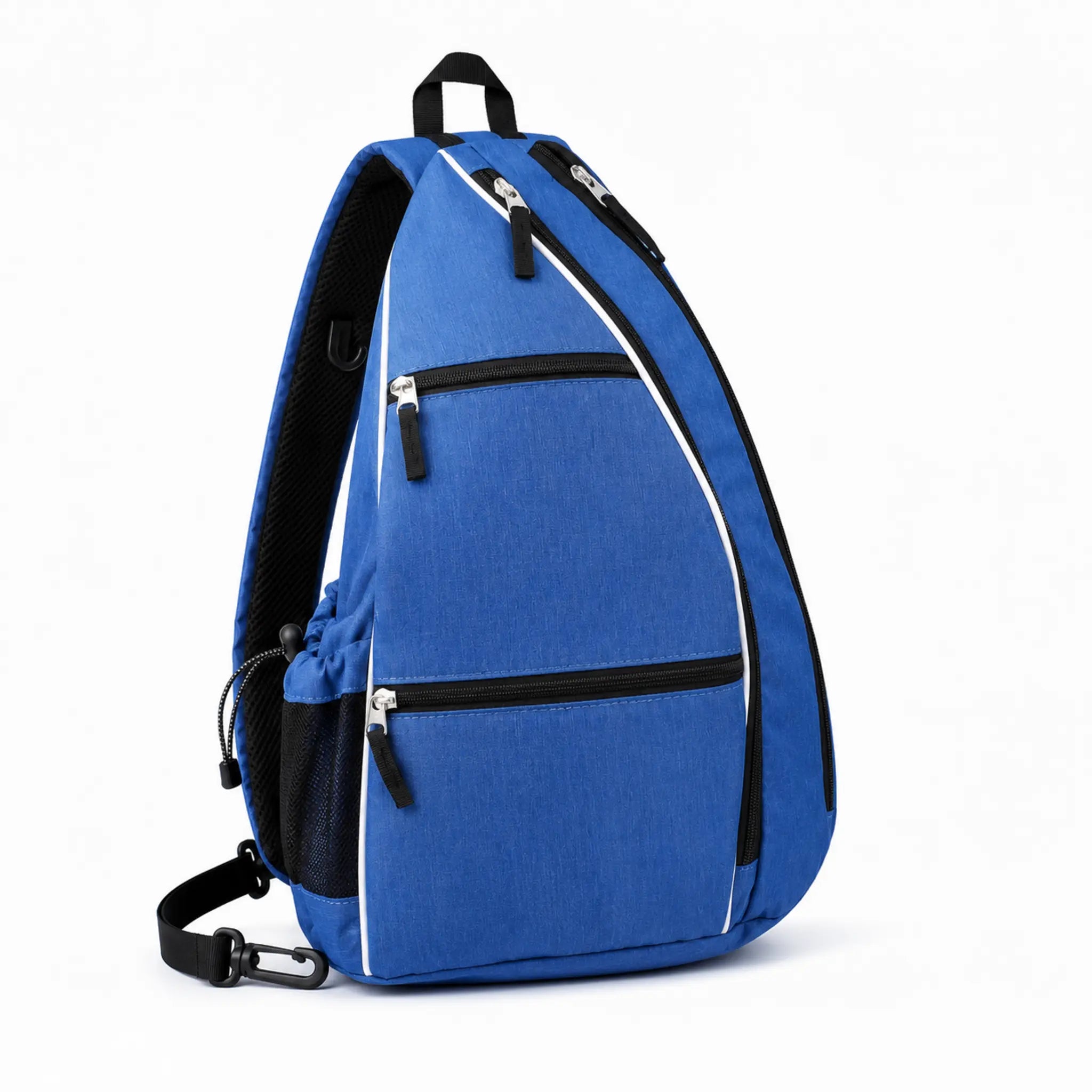 Blue Tennis & Pickleball Sling Backpack.