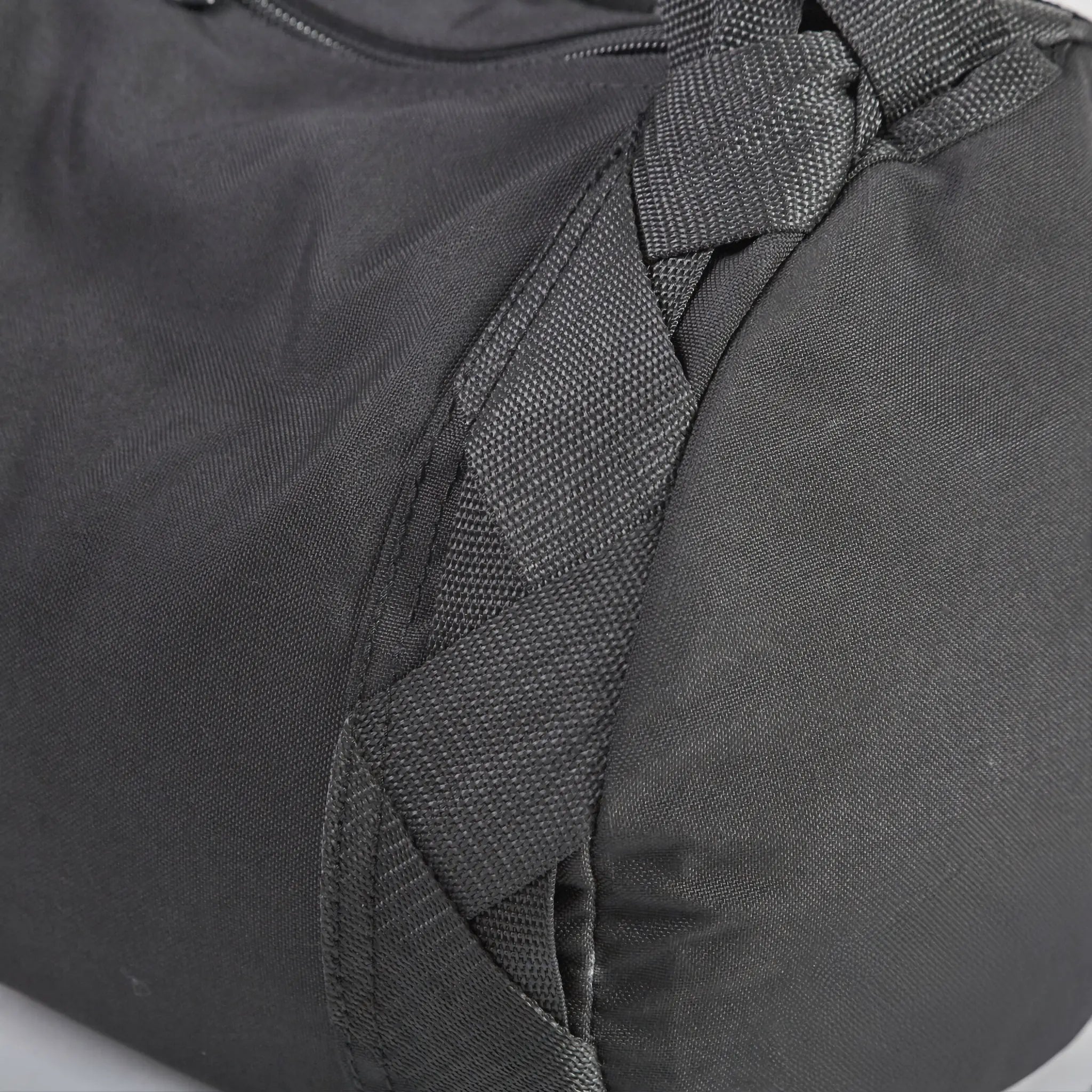 Close-up of a throwing sandbag showing detailing